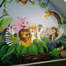 mural cape town animals